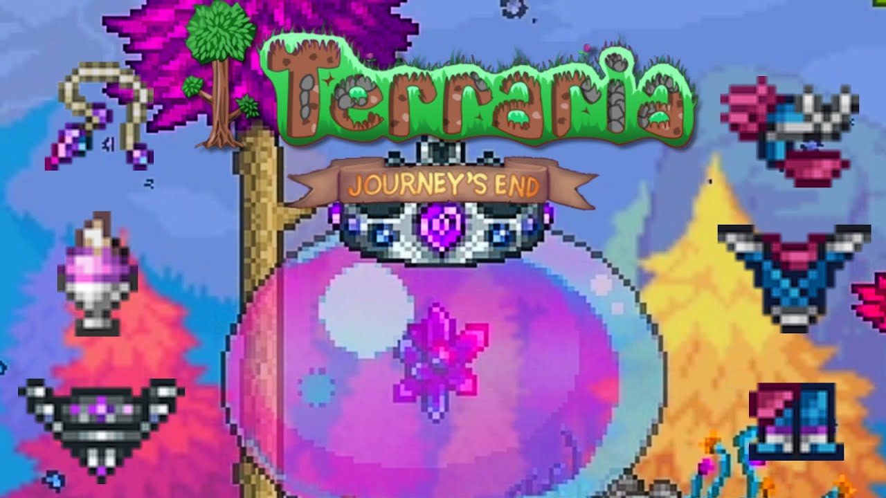 HOW TO FIGHT QUEEN SLIME!! NEW TERRARIA JOURNEYS END BOSS!! YouTube