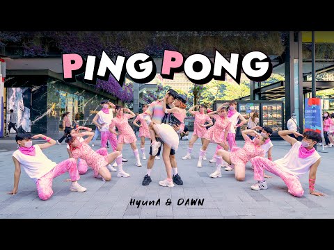 [KPOP IN PUBLIC CHALLENGE] HyunA&DAWN _ PING PONG Dance Cover by DAZZLING from Taiwan