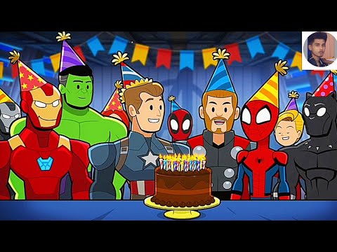 Captain America birthday celebration 🥳