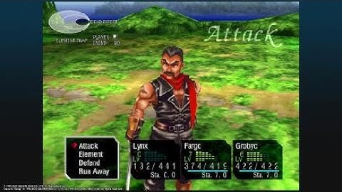 Chrono Cross Forever Zero attack
