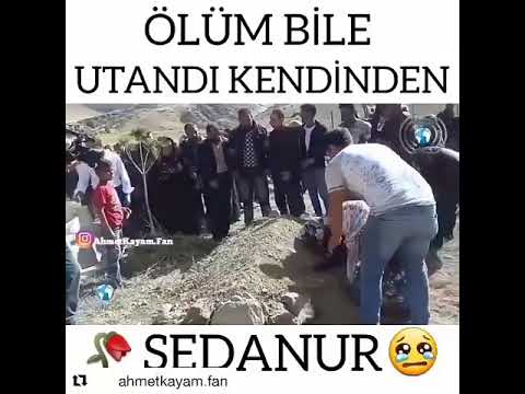 SEDANUR ,ÖLUM BILE UTANDI KENDINDEN😢