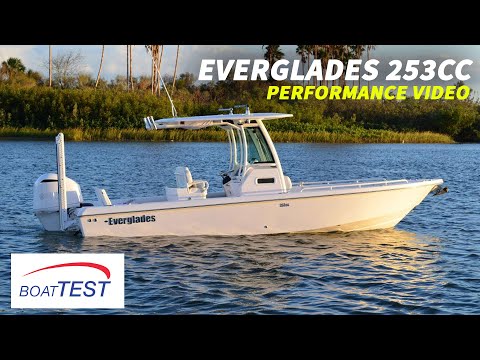 Everglades 253CC (2019) - Test Video by BoatTEST.com