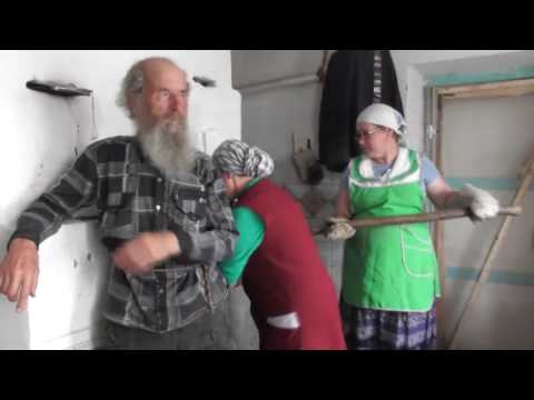 Выпечка хлеба в русской печи. Просушиться бы от дождя!  14. 07. 2017