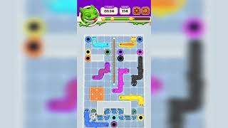 Gecko rush level 114 solution and walkthrough 