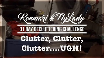 KonMari & FlyLady 31 Day Decluttering Challenge I Day 17