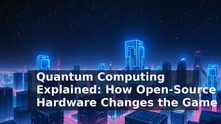 Quantum Computing Explained: How Open-Source Hardware Changes the Game
