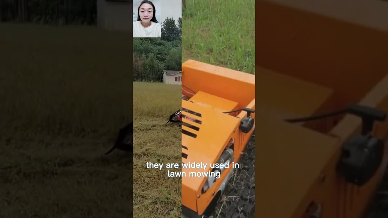 gasoline engine cutting height 20-150mm adjustable cutting width 800mm cordless grass trimmer