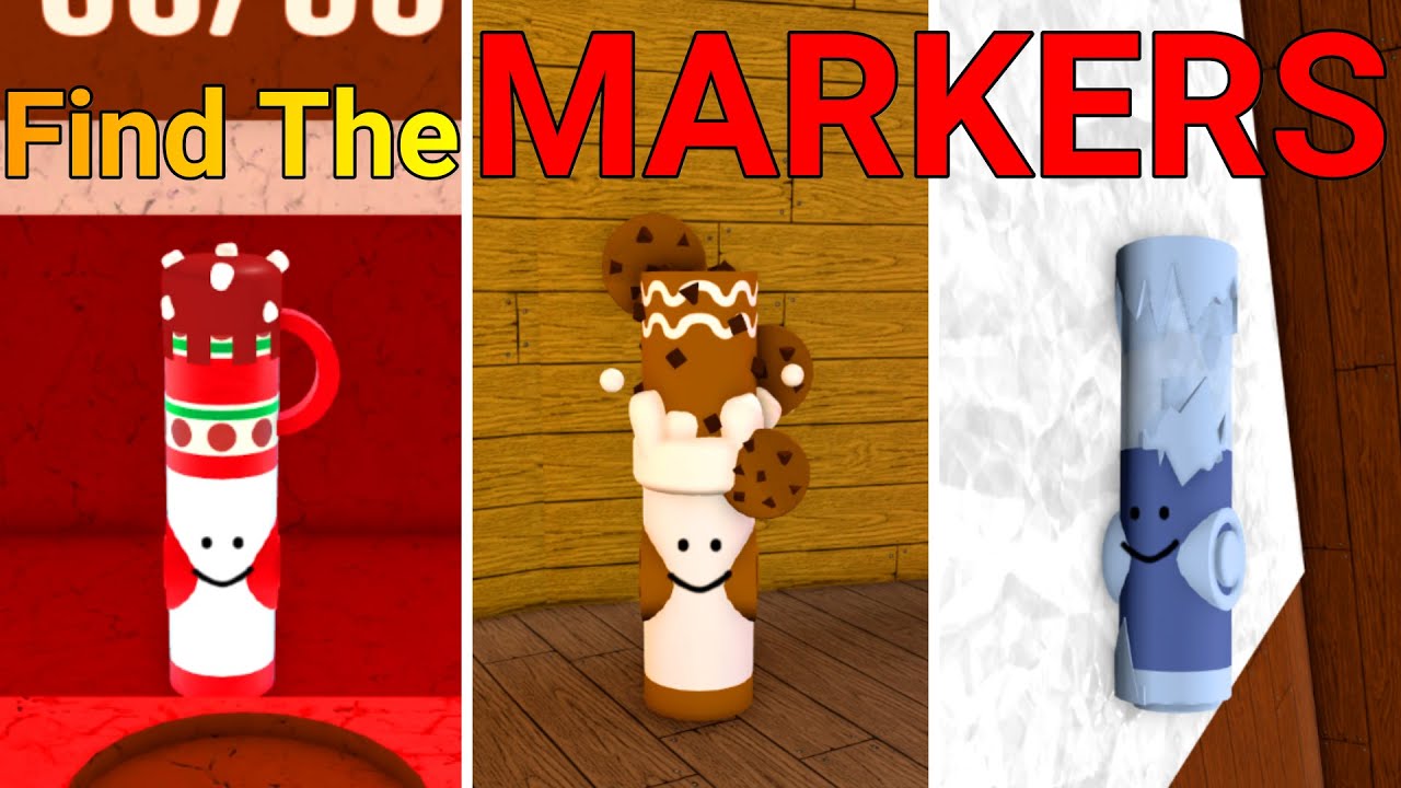 Find the Markers CHRISTMAS Part 29 (Roblox) - YouTube