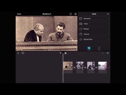 Creating a Narrated Slideshow in iMovie