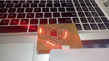 KD0003 - Led trái tim version 3  Nhỏ gọn, linh kiện dán, cắm usb - gianghm