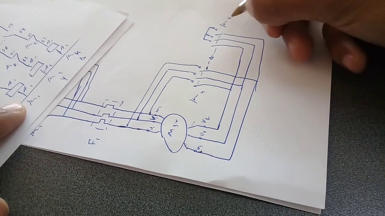 Démarrage étoile triangle deux sens de marche