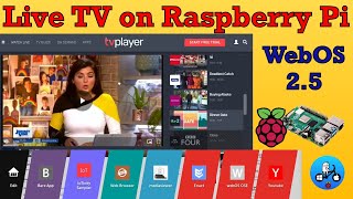 Web OS 2.5.0. Watch Live TV channels on your Pi 4. 1080 60fps YouTube. screenshot 5