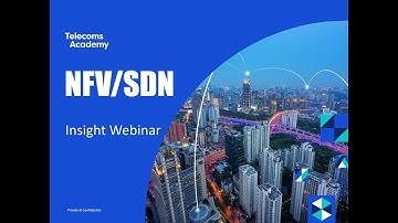 NFV/SDN Insight Webinar