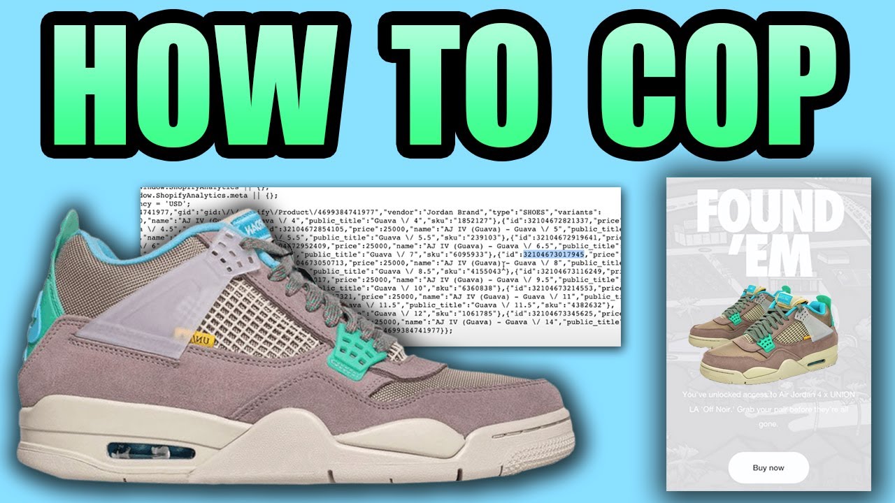 How To Get The Jordan 4 UNION 2.0 