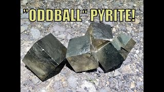 Cubic Pyrite Crystals: Pennsylvania vs. Spain