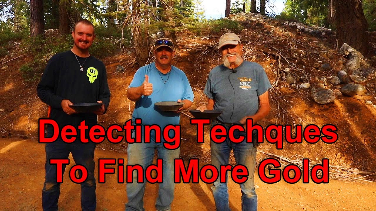 Методы обнаружения, которые я использую для поиска золота