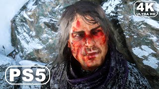 Red Dead Redemption 2 - Arthur Morgan Saves John Marston From The Wolves 4K 60Fps Ps5 Ultra