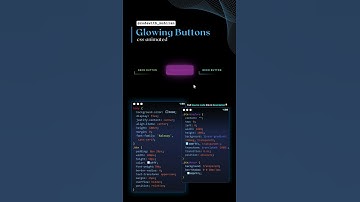 Animated Glowing Buttons #codewith_muhilan #css #coding