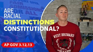 Ap Gov 3.12 & 3.13 Affirmative Action & Balancing Minority And Majority Rights New