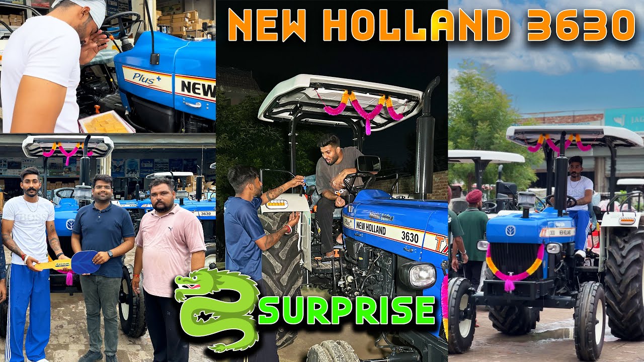 Finally New Holland 3630 🐉 Surprise to Happy 🦖 Lucky Goldsmith