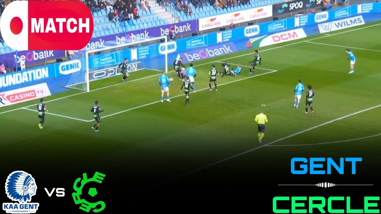 LIVE : Gent vs Cercle Brugge Live Stream / Belgian Pro League Match - 2026