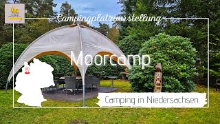 Camping mit Wohnwagen und Hund - Das Moorcamp in Warmsen / Niedersachsen - Vorstellung / Rundgang