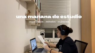 una mañana de estudio conmigo | Nerea Sánchez