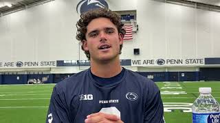 Penn State Quarterback Rocco Becht 8/7/26 | Local Media Day | NSN