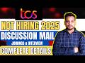TCS Discussion Mail | Survey & Document | Interview Update Mails | TCS NQT Hiring Update