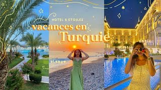 vacances dans un hôtel 5 étoiles à Antalya !! 🇹🇷  (sous-titres en 🇹🇷 🇫🇷 🇺🇸)