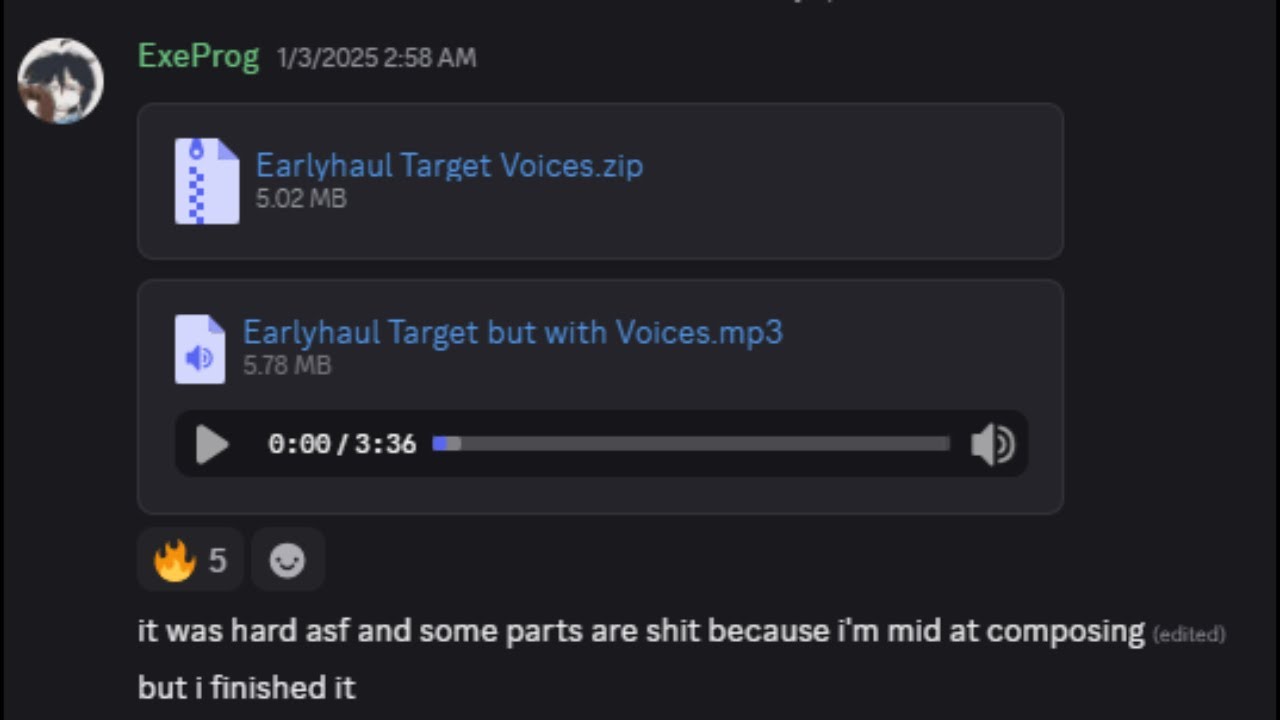 Target - EARLYHAUL [UNOFFICAIL]