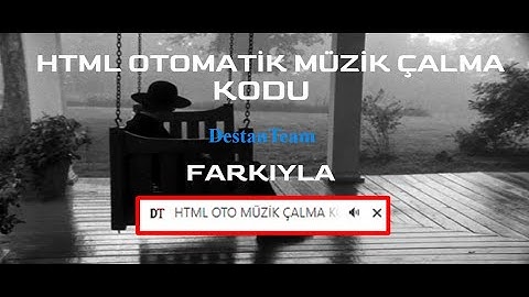 html otomatik müzik çalma