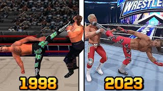 The Evolution of Sweet Chin Music! - WWE 2K23