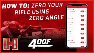 4DOF: How to Zero Your Rifle using ZERO ANGLE screenshot 2