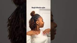 Simple microloc styles #locstyles #microlocstyles #microlocs #microlocjourney #locsjourney #locs