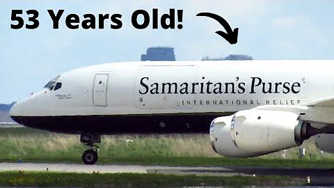 ULTRA RARE Samaritan's Purse DC-8 at Toronto! (N782SP)