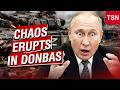TOTAL CHAOS FOR RUSSIA UKRAINE DESTROYS ATTACK GROUPS