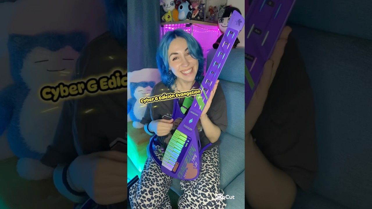 Tamashii no Rufuran w Cyber G! #evangelion #cyberg #anime #fyp @CyberGGuitar @enyamusicglobal
