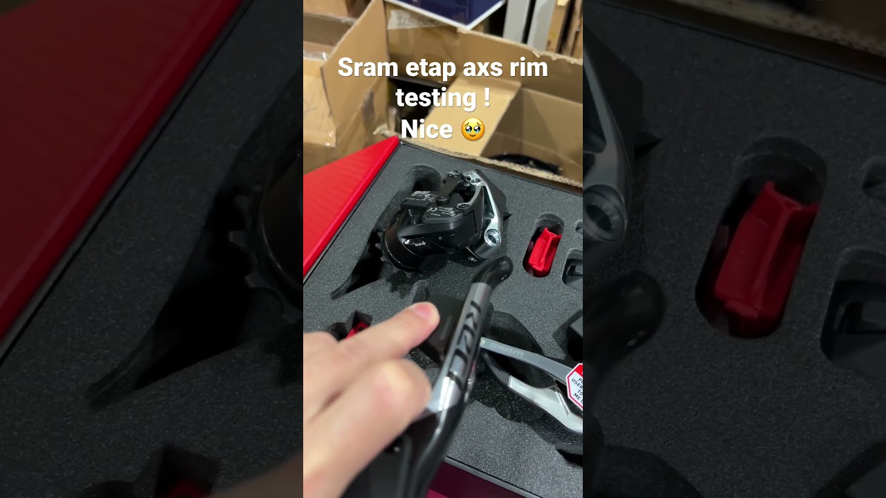 Sram Red etap 12speed Axs Rim groupset testing