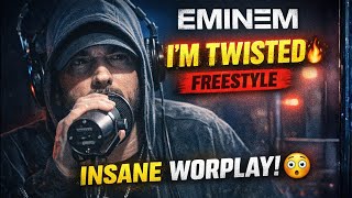 EMINEM IS A GENIUS! 🤯 I’m Twisted Freestyle Wordplay Breakdown
