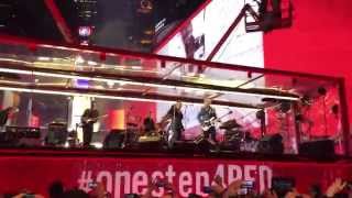 Bruce Springsteen performs "Where the Streets Have No Name" with U2
