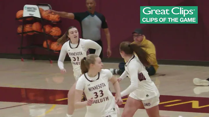 12.18.25 HIGHLIGHTS: UMD Women's Basketball, 83, Minot State, 69.