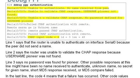 3.4  Troubleshooting WAN Connectivity (CCNA 4: Chapter 3: Point-to-Point Connections)