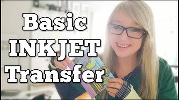 5 minutes basic INKJET PHOTO transfer turned into ART