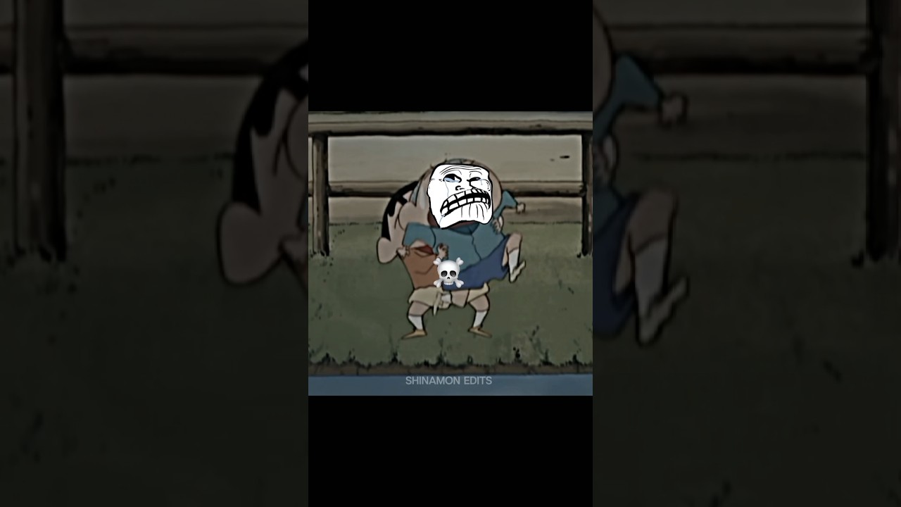 Shinchan Troll Face Meme ☠️ 