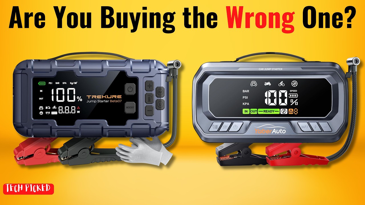 Top 5: Best Jump Starters with Air Compressors (2026)