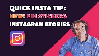 How To Pin Stickers in Instagram Stories