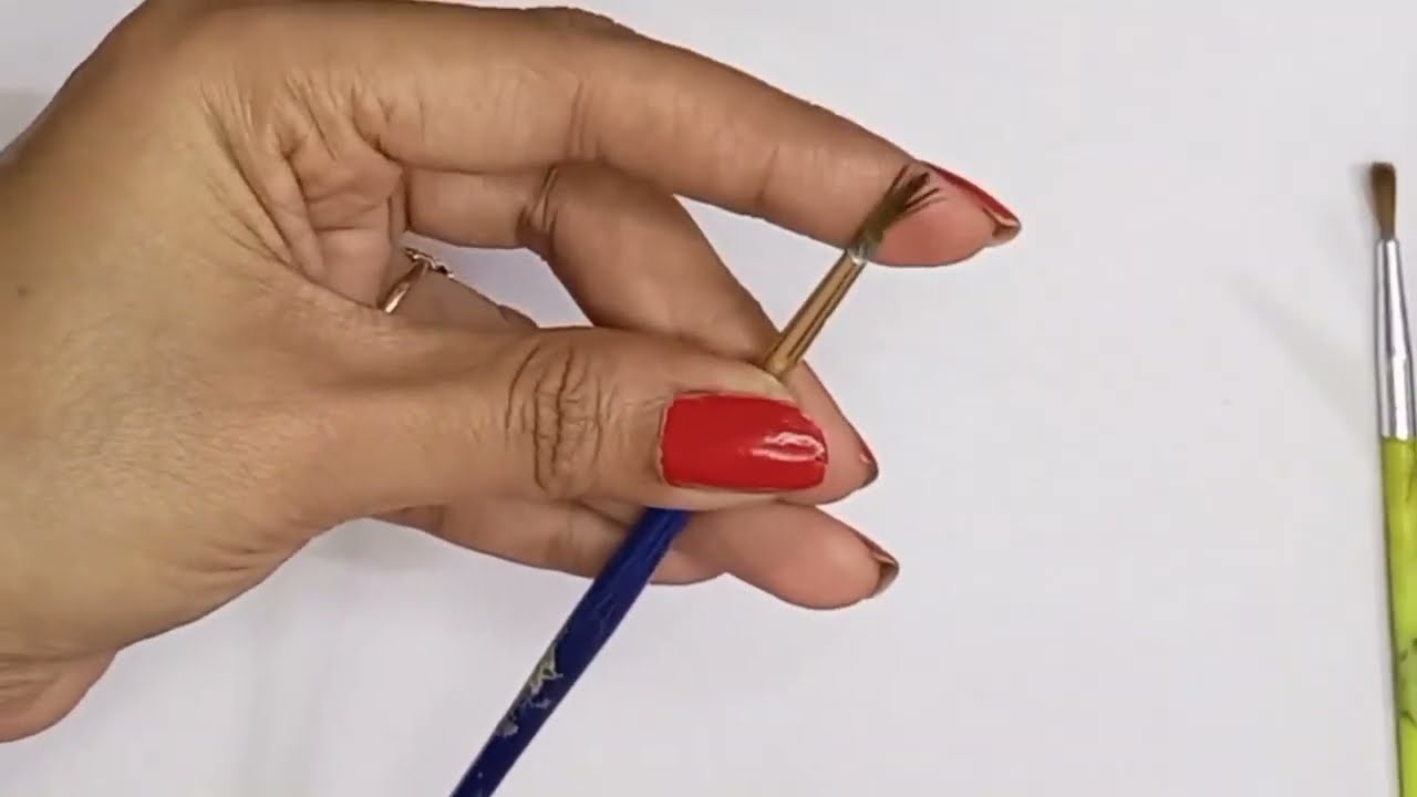 How to Cut Brush Bristle for Fine lining Or Fine Tip YouTube