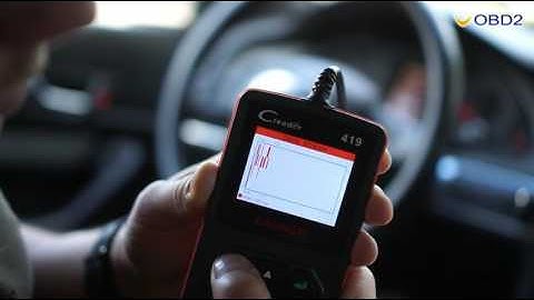 Launch Creader CR419 Code Reader Overview-UOBD2