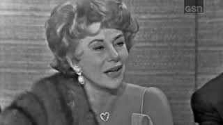 What's My Line - Dorothy's Final Show - Joey Heatherton (Nov 7, 1965) [W/ COMMERCIALS]